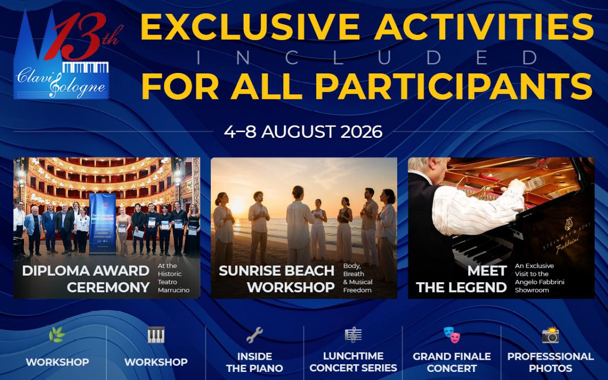 More Than Just Masterclasses: Discover the Complete ClaviCologne Experience in 2026