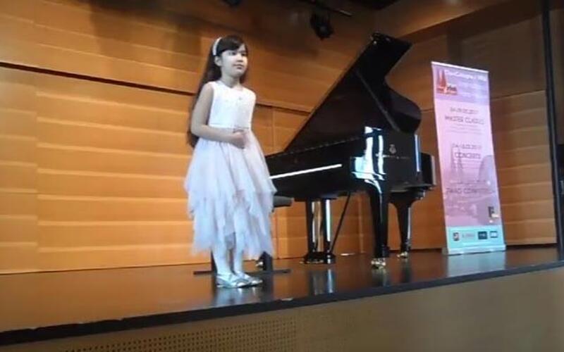 La petite prodige Ons Ben Romdhane décroche le 3ème Prix à l’International Piano Competition ClaviCologne 2017